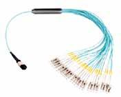 (IL): 0,75 db Fanout LC-MTP OM3, LC/PC-MTP/F 7CLT02...8 fiber... 2m 7CLT03...8 fiber... 3m 7CLT05...8 fiber... 5m 7CLT07...8 fiber...7m 7CLT10...8 fiber... 10m 7CLT15...8 fiber...15m 7DLT02... 12 fiber.