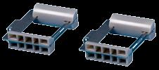 .. E50 041 05 LightMate frontkit ODF 1U Bockad signeringsplåt med stöd för patchcords. Passar ODF med höjd 1U. För montage i 19.