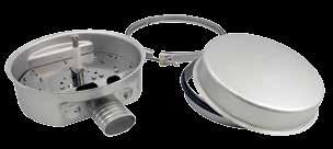 .....70 mm lock Skarvbox TST Med plats för SC-skarvstycken för att möjliggöra kors- och mellankoppling av fiberkabel.