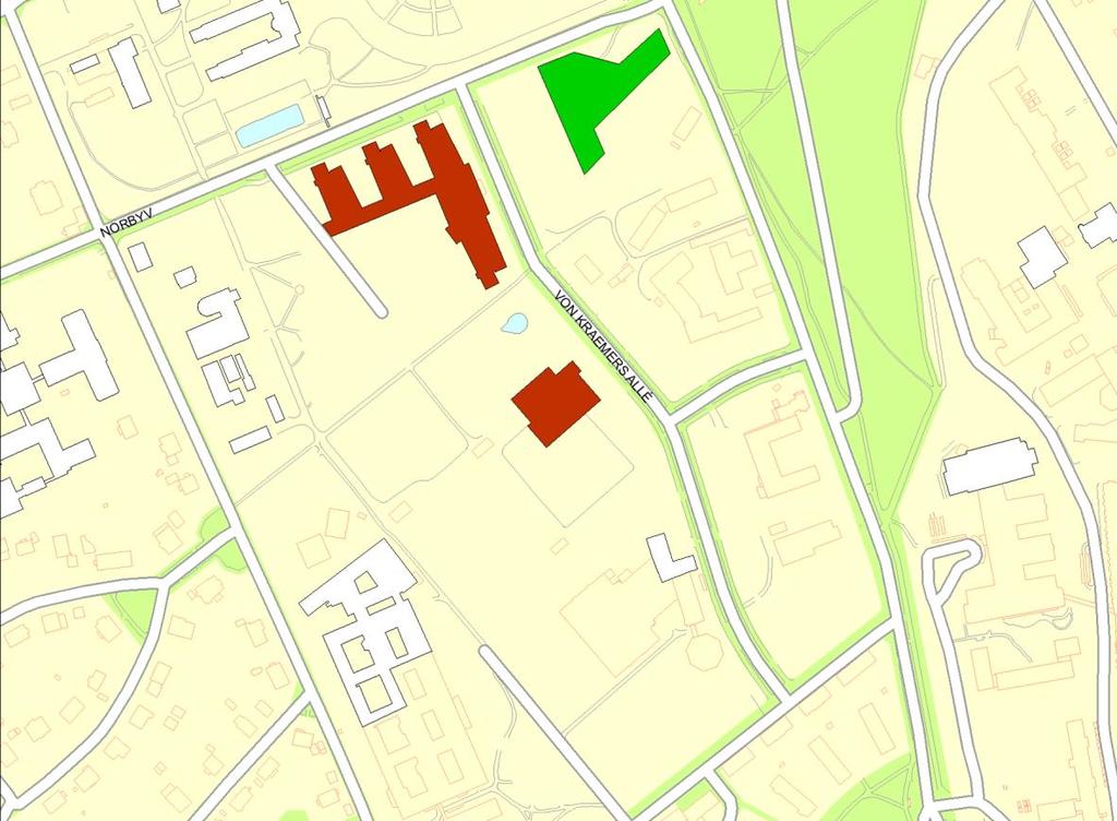 E Blåsenhus Total lokalarea 23 700 m 2 kv Plantskolan kv Blåsenhus Uppsala kommun 2015.