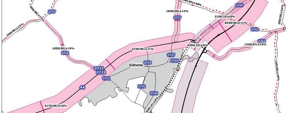 De ändrade anslutningarna sker på Götene kommuns initiativ och bekostnad. Senast en månad efter det att den nya utfarten via Alsborgsgatan öppnas skall Kinne-Vedumsvägens anslutning stängas.