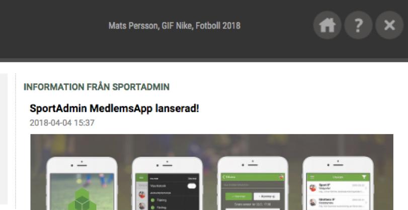 Flytta dokument Man kan ladda ner dokumenten I laget.se inloggad som admin, men det blir färre klick om man gör det som medlem.