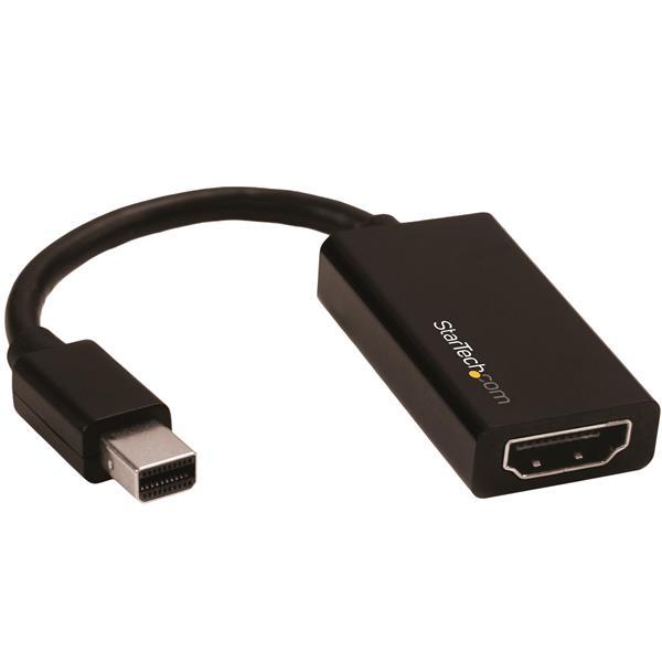 Mini DisplayPort till HDMI-adapter - 4K 60 Hz Product ID: MDP2HD4K60S Med denna Mini DisplayPort till HDMI -adapter kan du sända HDMI-video och -audio från en mdpenhet, med stöd för Ultra HD 4K vid