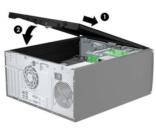 Byta ut datorns åtkomstpanel 1.