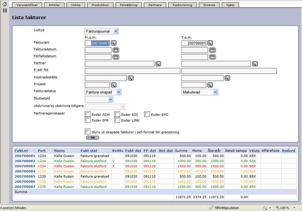 Senast uppdaterat: 10-06-14 Exder Coop ESAP 20.1 v1.5 Sida 31 av 33 Obs!