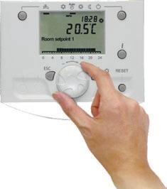 vid längre frånvaro) 3. Komfortläge Drift med konstant komforttemperatur Linear Control Injection Port 4.