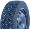 Undanmanöver på torr väg, km/h 0 20 40 60 80 Michelin nokian pirelli X-ice north 2 hakkapeliitta 8