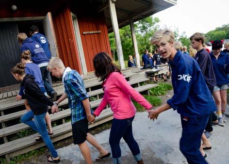 Trots den lugna sommaren har vi haft hundratals funktionärer som jobbat på ön.