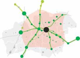 Vi har gjort en trafiknätsanalys utifrån planförslaget som vi ska använda som utgångspunkt för diskussioner kring buller och framkomlighet i framtida stadsbyggnadsprojekt.