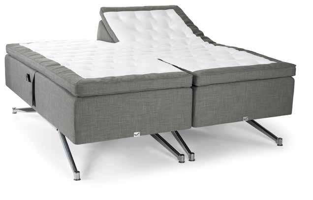 PHOENIX Svävande futuristisk design, modern teknik och småländskt hantverk i ett Med Phoenix får du en säng som anpassar sig optimalt efter din kropp.