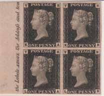 One Penny Black Världens första frimärke Världens första frimärke gavs ut i England 1840, one Penny Black.
