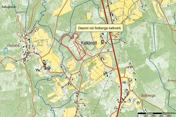 Kalkstensbrytningen och kalkbränningen i Solberga startade 1937.