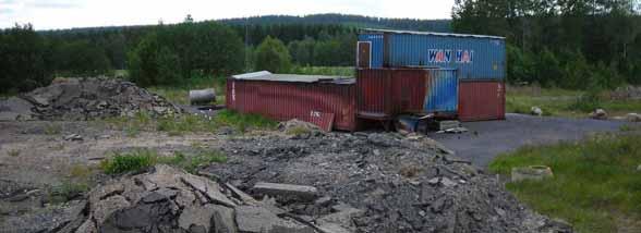 Vilmorendeponin har använts av Smedjebackens kommun som sten- och jordtipp och den är fortfarande i bruk. Deponiområdet används även som upplagsplats för asfalt som ska återvinnas.