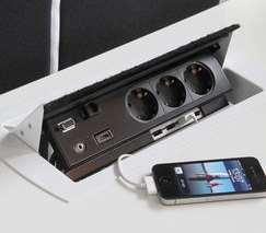 Powerbox Silver Ram lackerad plåt 135 80 286 690244 2 375 Powerbox Vit Ram lackerad plåt 90 20 90
