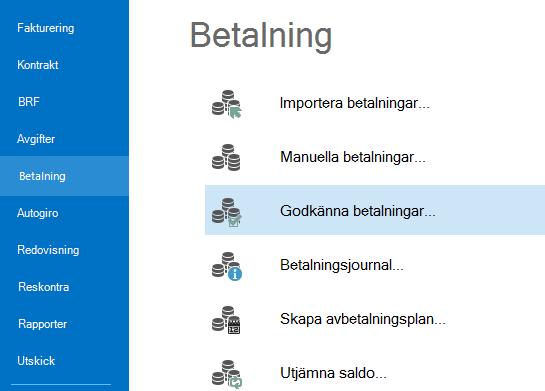 Därefter klickar du på nästa och följer samma steg för godkännande som när du får en fil från bank.
