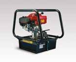 Beställningsmatris bensindrivna hydrauliska pumpar Så här byggs ZG-seriens pumpmodellnummer upp: Z 1 produkttyp G 1 Produkttyp Z = pumpklass 2 Drivmotor G = bensinmotor 5 4 10 M X - F R Flödesgrupp 5