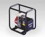 På bild: PGM-2408R PGM-serien, bensindrivna hydraulpumpar PGM Serien Tankkapacitet: 4-8 liter Oljeflöde vid angivet tryck: 0,66 l/min Motorstorlek: 2,2 kw Maximalt arbetstryck: 700 bar Vår