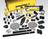Om andra tillbehör än de som levereras av Enerpac, eller längre förlängningsrör används, reduceras pelarens styrka.