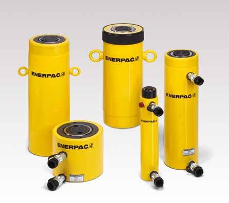 RR-Serien, dubbelverkande cylindrar Från vänster till höger: RR-1, RR-12, RR-2001, RR-1010, RR-751 De mest mångsidiga cylindrarna De mest mångsidiga