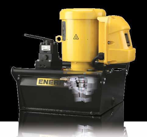 Z-klassen Enerpac kraftpumpar Z-klassens kraftpumpar från Enerpac pumpar med bättre kylning som använder mindre energi och är enkla att