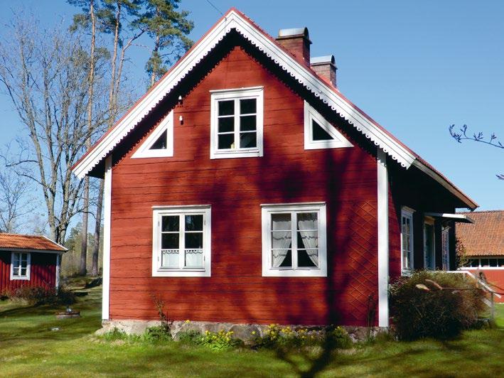 Skogshyddan, en av flera arbetarbostäder på orten. (Foto Holger Kusel). Hyttmästarbostaden (Foto Holger Kusel). 7. Skogshyddan 8.