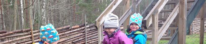 Barns inflytande och delaktighet Barnens önskemål, behov och intressen står som grund till den planerade verksamheten på naturförskolan.
