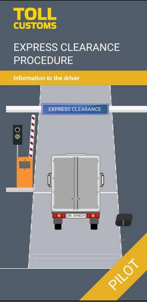 Ekspressfortolling strategisk viktig Nytt heldigitalt innførselskonsept Skal i 2018 testes ut på landevei ved Ørje tollsted Prototype teste ut løp for fremtidens digitale vareførsel Teste elektronisk