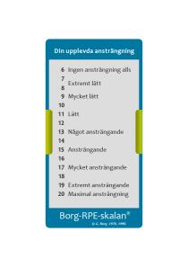 förbättra ex maximal kraft, explosivitet, muskulär uthållighet Fysisk aktivitet begrepp o definitioner Absolut intensitet Beskriver det fysiska arbetets krav Uttrycks som; - watt - kcal per minut -