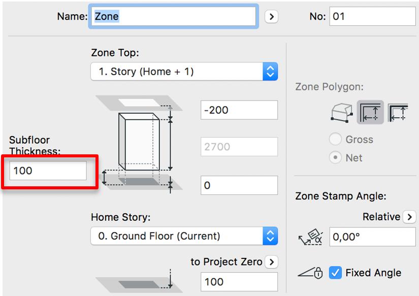 4. Zoner - Modellera zoner med Inner Edge Construction Method - Manuellt skapade zoner är tidskrävande att skapa och kan inte uppdateras via Update Zones Command (Design Menu > Update Zones).