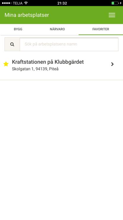 Vänligen kontakta din administratör för att bli tilldelad behörighet. 1 2 3 Klicka på WEBBAPP (registrera närvaro) Logga in med dina användaruppgifter.