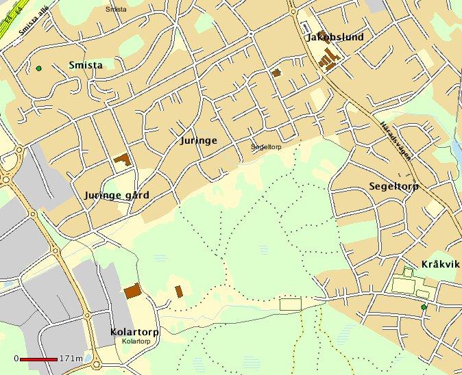 Segeltorp / Kungens Kurva 27g*53303* Två inbrott anmälda under månaden (6 st samma