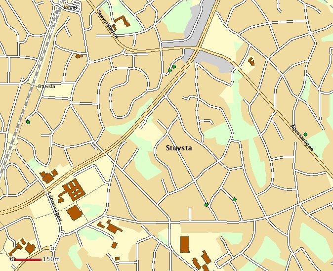 Stuvsta 27g*53110* Sex inbrott anmälda under månaden (6 st samma period 2011).