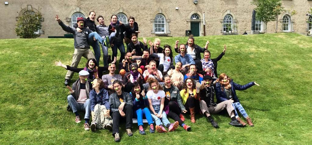 26 CLOWNS WITHOUT BORDERS INTERNATIONAL ÅRSREDOVISNING 2016 Foto: Clowns Without Borders International årsmöte, Irland 2016 Clowns Without Borders International Clowner utan Gränser Sverige är medlem