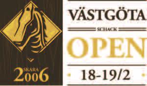 8 ronder schweizer; två ronder en halvtimme/spelare, sex ronder en timme/spelare. Spelprogram: Lördag: Rond 1 11.00-12.00, rond 2 12.15-13.15, lunch 13.15-14.15, rond 3 14.15-16.15, rond 4 16.30-18.