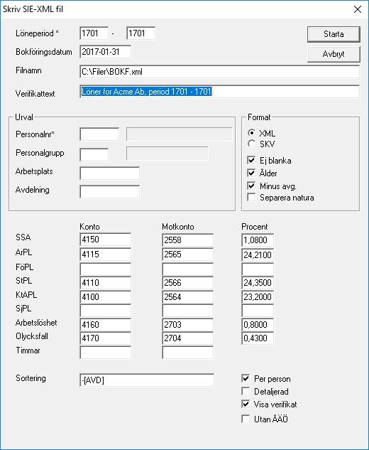 HANDBOK pedago l ö n 168 Bokföringsdatum a r det datum som det mottagande systemet skall anse vara transaktionsdatum. SSA Konto anva nds fo r att fo rdela SSA pa kostnadssta llen (per arbetsplats).