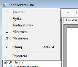 lja ett annat exportalternativ: Va ljer du alternativet