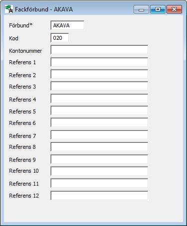 HANDBOK pedago l ö n 78 Registervård Fackförbund Ha r la gger du upp fackfo rbund fo r att kunna go ra elektronisk anma lan o ver fackavgifter.