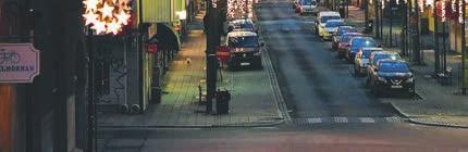Det ligger centralt och är trevligt. Cino, Nybergs Torg B: Bra mat och man får frostade glas till ölen.