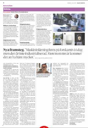 Verksamheten 2017 Under 2017 syns Robotdalens verksamhet i media vid