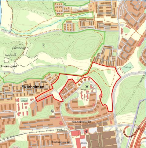 detaljplan för Skärholmsdalen inom ramen för det större projektet Fokus Skärholmen. På ett 14,8 hektar stort område planeras 500 1000 nya bostäder.