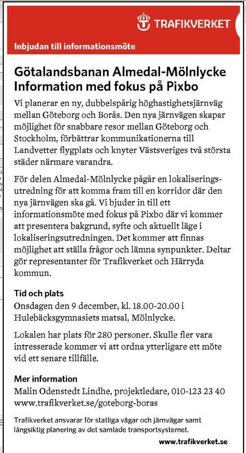 2015-10-05 på Kulturhuset Möllan i Mölndal. Mötet flyttades från Mölndals stads utställningslokal på Brogatan då den bedömdes vara för liten. Cirka 125 personer kom.