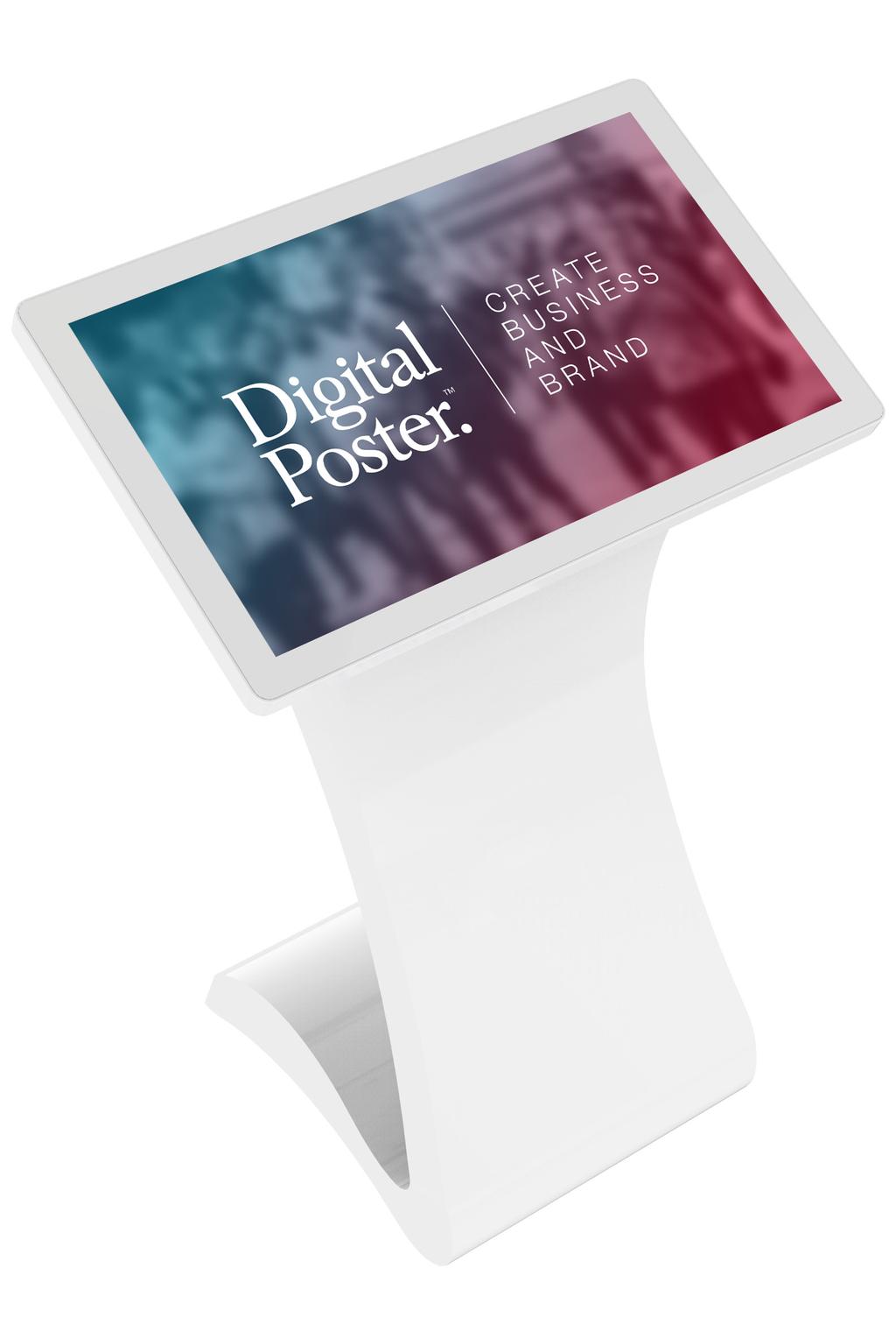 Digital Signage Surface stand Digitalisera mötesplatsen med en interaktiv informationsyta. Vår senaste produkt Surface stand andas nytänk och samarbete.