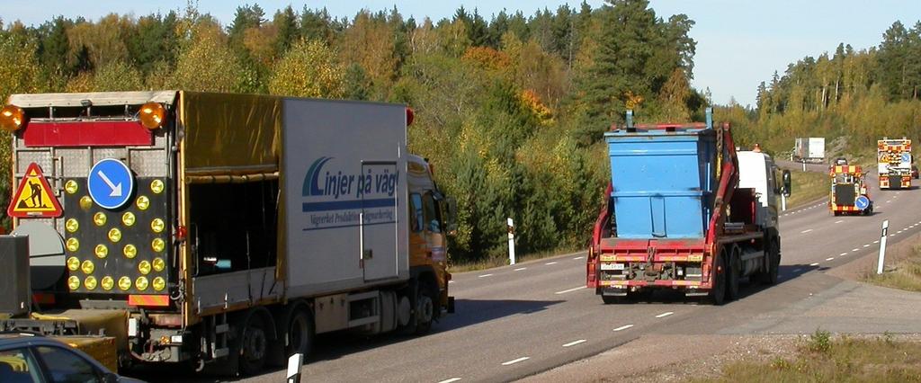 Rv 53 För mötande trafik var skillnaden i genomsnittshastighet 6,2-1,1 km/h och för förbikörande 3,9-5,7 km/h (Figur 29).