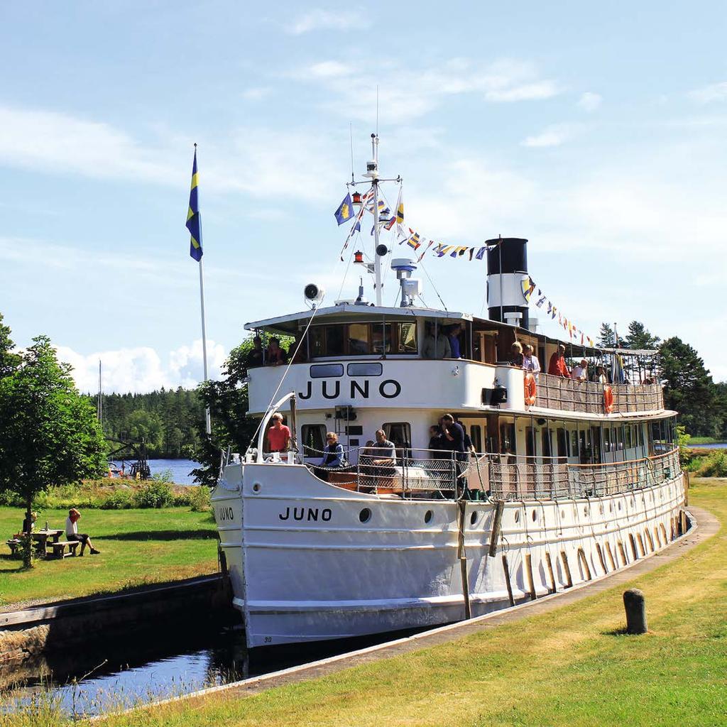 GÖTA KANAL Samarbete på och kring Sveriges vackraste vattenväg Göta kanal är en svensk klassiker, levande historia och mäktigt industriminne.