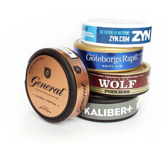 PRODUKTOMRÅDEN OCH HUVUDSAKLIGA GEOGRAFISKA OMRÅDEN 1) Snus och