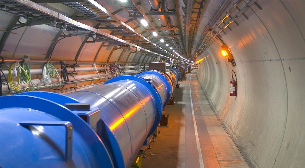 LHC tunneln CERN LHC tunneln LHC magneter LHC experimenten ATLAS ATLAS magneter ATLAS detektorn ATLAS bakgrund ATLAS signal Hela ringen