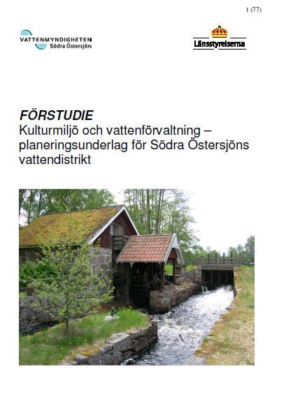 SÖVD: Delprojekt 1 Förstudie Gemensam för alla län Läs mer i Förstudierapporten!