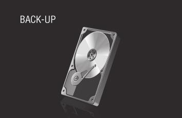 Kopiere filer (fortsatt) Ta sikkerhetskopi på PC-en Forberedelse: Installer programvaren på PC-en. Kontroller at det er nok ledig plass på PCens harddisk.