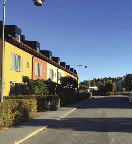 cykelbanor i gatans gemensamma stadsrum.