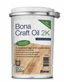 Bona Oil System Ytbehandling Bona Craft Oil 2K Bona Hard Wax Oil Egenskap Artikelnummer Transportförp.